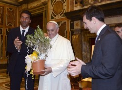 Buffon-Messi-Pope