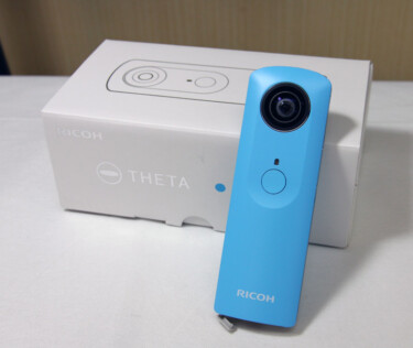 RICOH THETA m15　はとっても面白いカメラ！